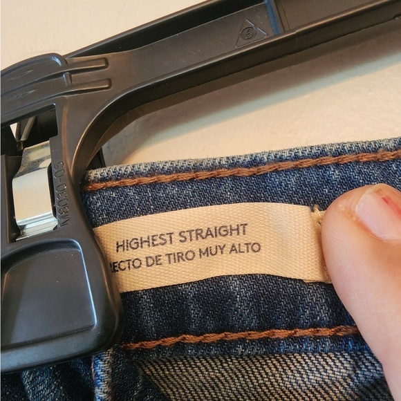 Universal Thread highest rise straight leg jeans size 00 regular - Picture 5 of 5